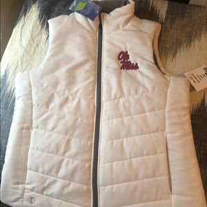 Ole miss puffer vest